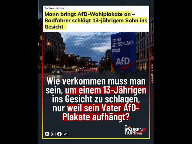 Kind wird ins Gesicht geschlagen! #shorts #shortsfeed #shortvideo #afd #politik #deutsch #foryou