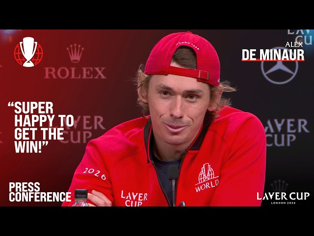 Alex de Minaur Press Conference | Laver Cup 2026 Match 6