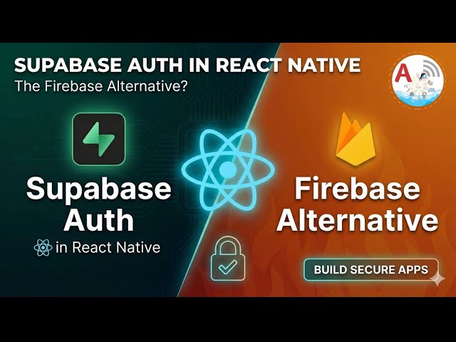 🚀 React Native Supabase Authentication | Firebase Alternative 2025 | amplifyabhi