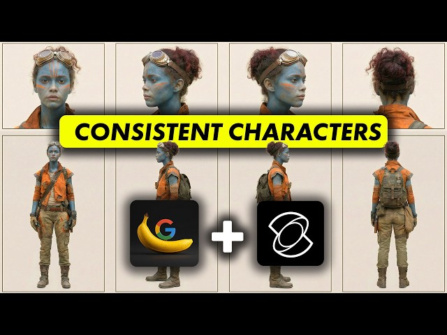This ONE Prompt Creates Flawless Consistent Characters Sheets