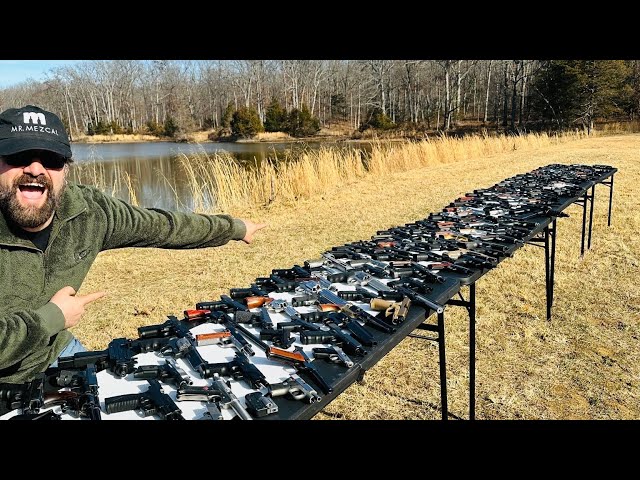 Shooting My Entire Gun Collection in One Epic Video