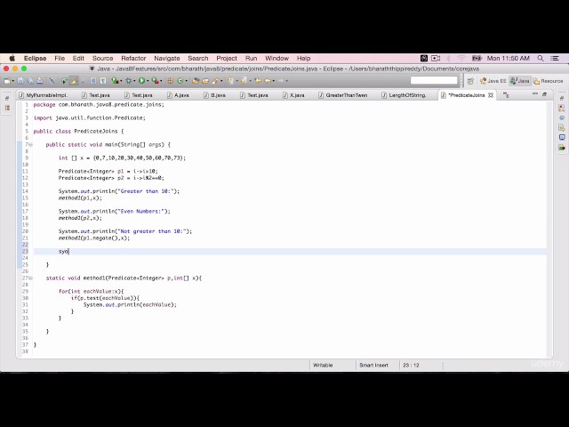 Java 8 Features Part 16 - Join Predicates