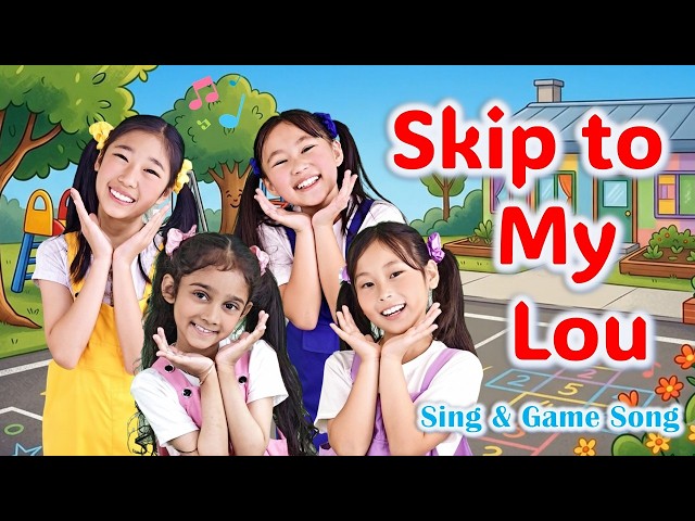 Skip to My Lou | Kids' Friendship Circle Game Song with Lyrics & Actions | Sing with Bella Ensemble