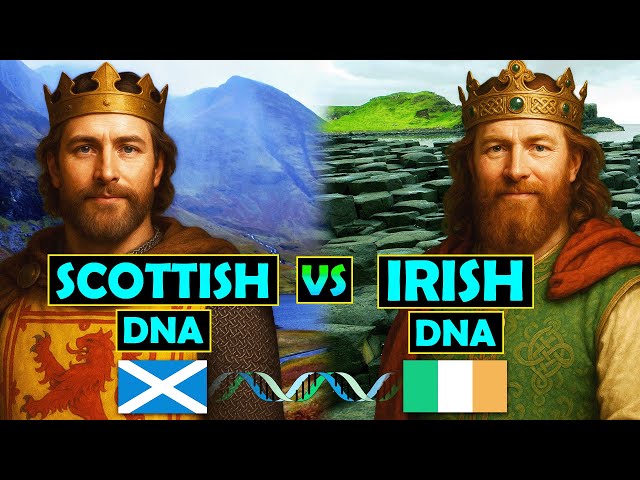 Differences Between Scottish & Irish DNA...