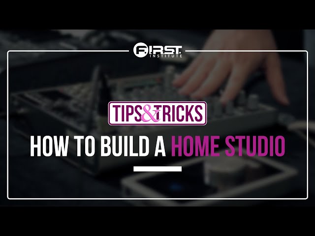 How to Build a Home Studio or Project Studio | Recording Arts