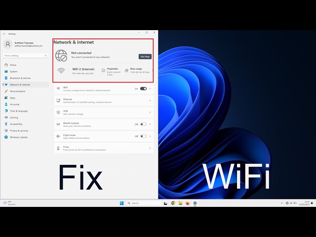 How to Troubleshoot and Fix your WiFi not Working