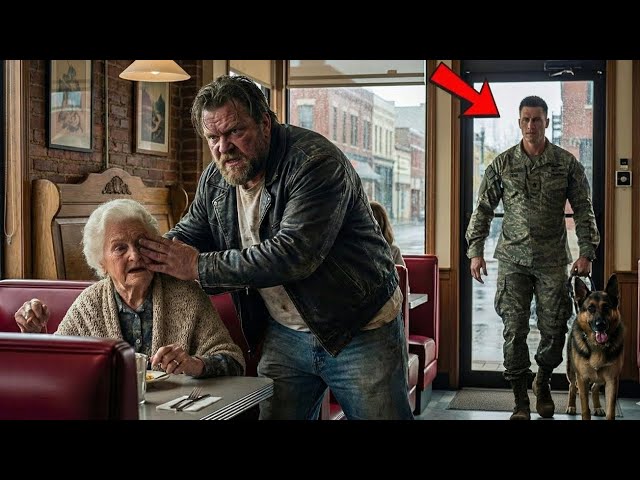 Bully Slapped 78 Years Elderly Widow at Diner — Unaware Her Son Is a Navy SEAL