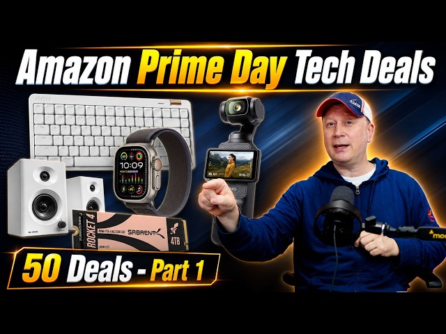 Amazon Prime Day Tech & Electronics Sale 2026 - SSDs, Monitors, TVs, Computers, & More - 50 Deals
