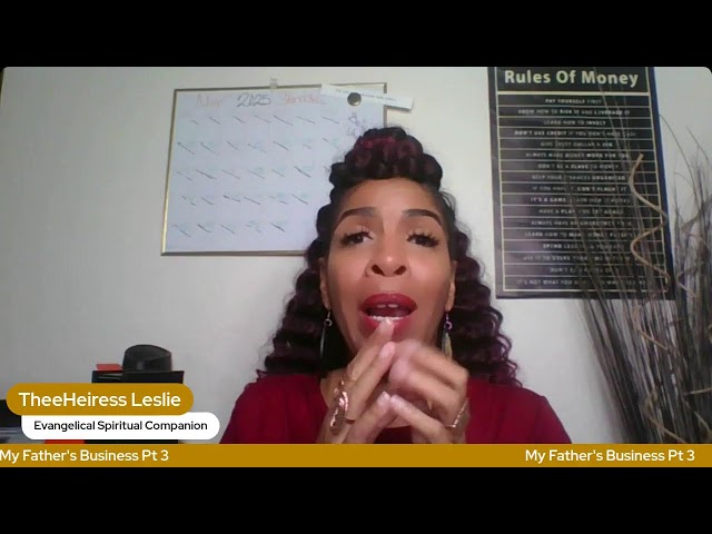 My Father's Business Pt3