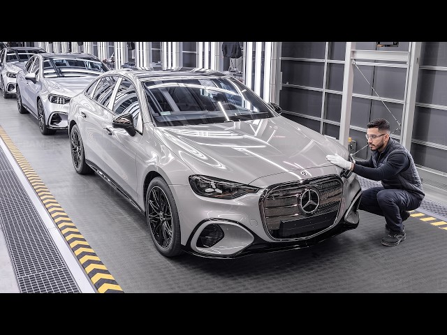 How They Produce The Most Advanced C-Class Ever Made – Production Line