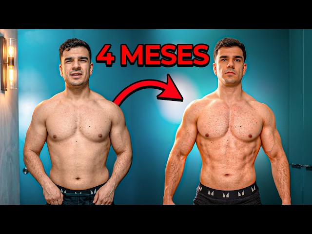 My REAL Physical Transformation in 4 Months (Natural)