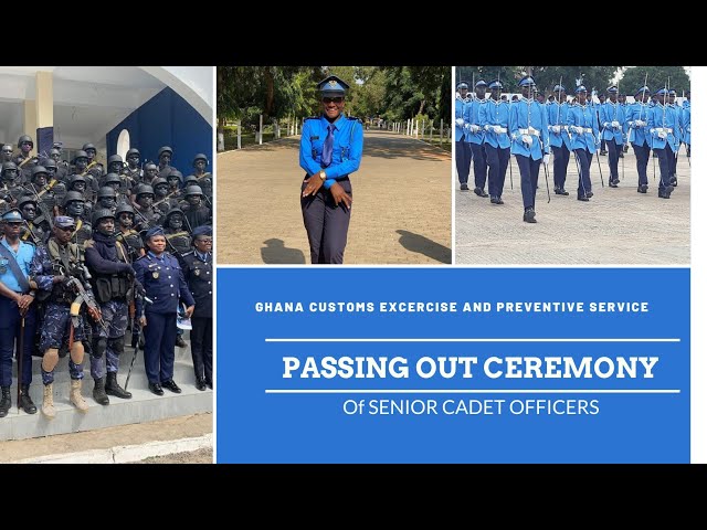 Best Ever Graduation Ceremony of the GHANA CUSTOMS DIVISION.
