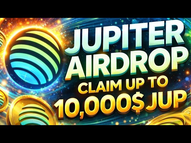 Crypto Airdrop JUPITER  | How to Check Eligibility & Claim Free JUP Tokens | Full Guide