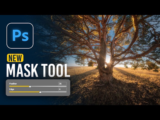 This NEW MASKING TOOL is a Game Changer! (Photoshop Camera Raw Tutorial)