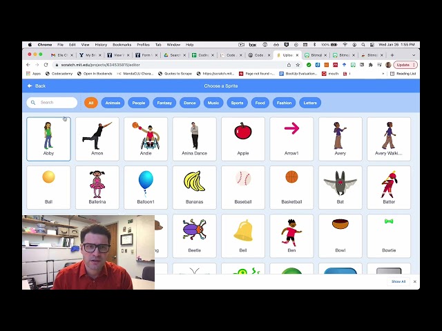 Uploading Bitmoji files to Scratch