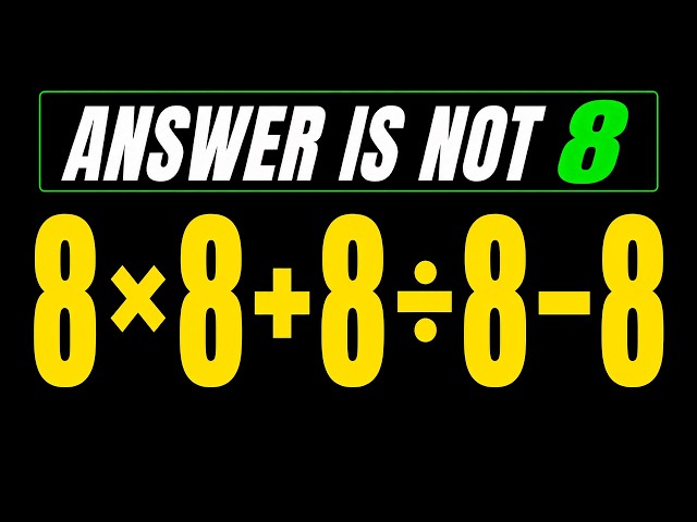 This Math Trick Will Blow Your Mind!