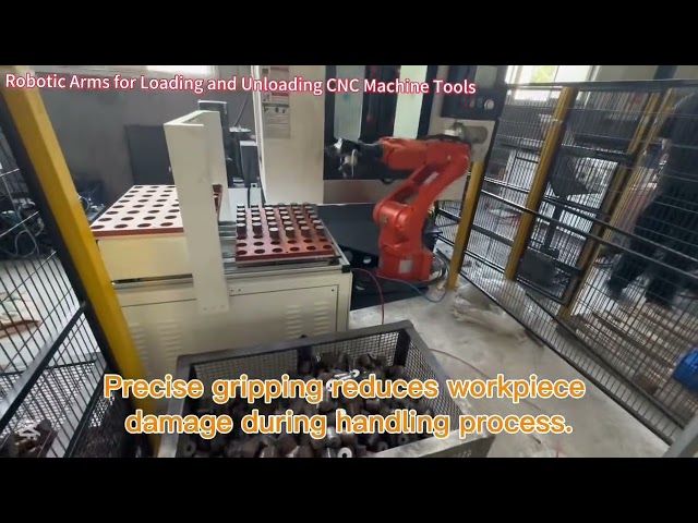 Newly‑Installed Robotic Arm｜Automated Production for Valve Parts