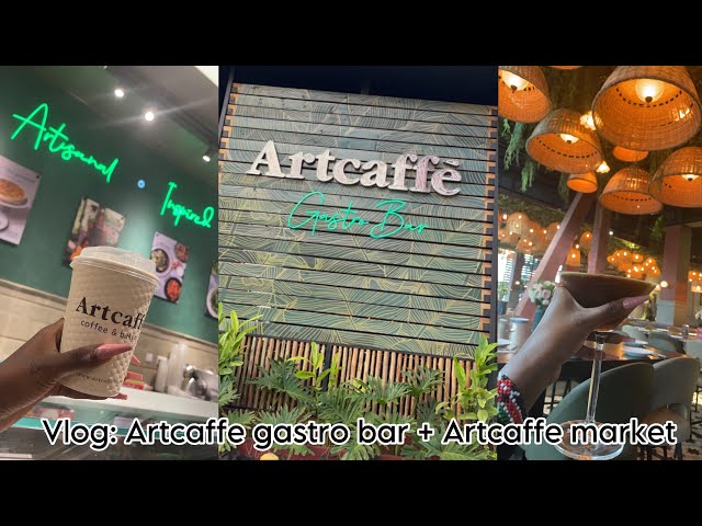 VLOG: Artcaffe gastro bar, artcaffe market and coldstone creameries 💕