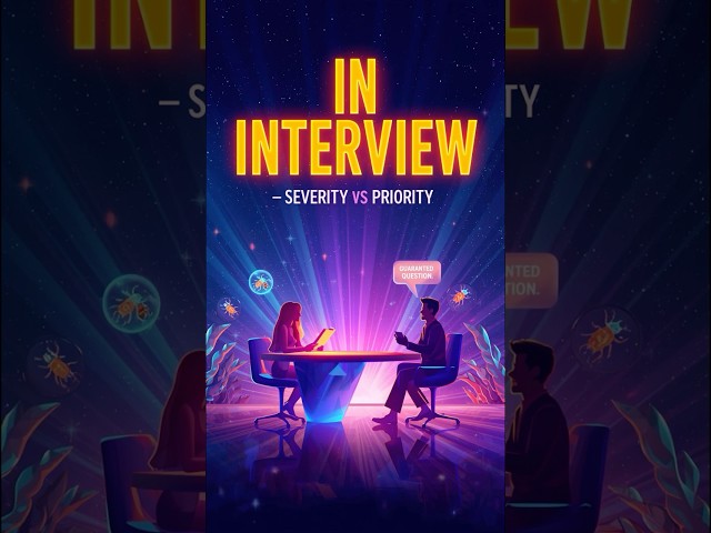 Interview + ISTQB - Severity vs Priority (UPI Example)