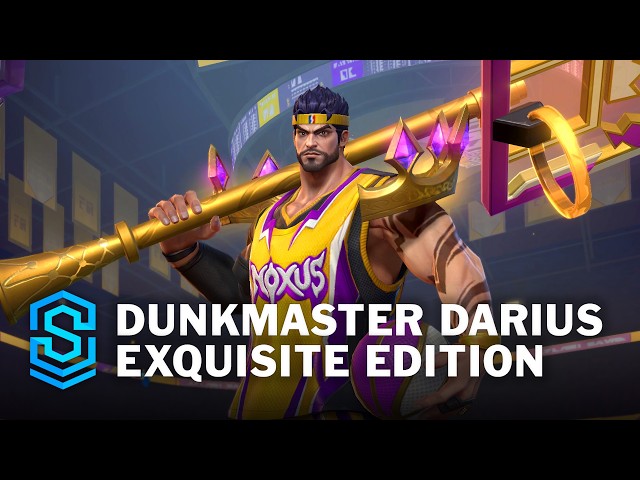Dunkmaster Darius Exquisite Edition Wild Rift Skin Spotlight
