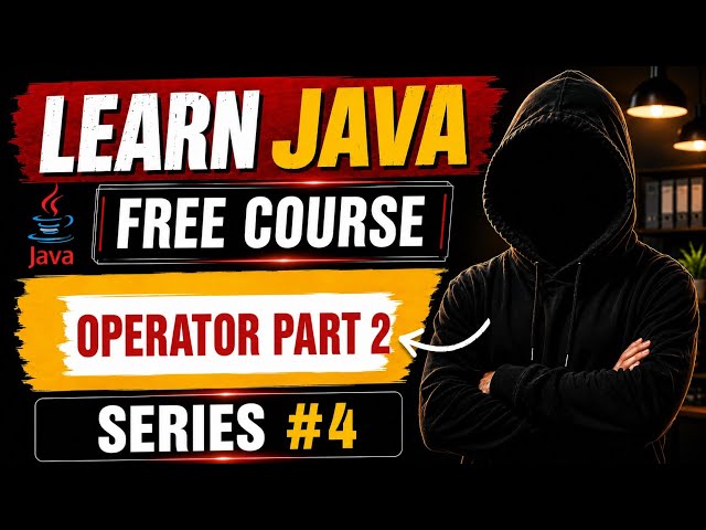 Java Operators in One Shot ⚡ Part 2 | Arithmetic, Comparison & Logical Operators | Java Tutorial