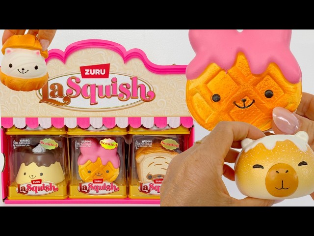 ASMR Toys ZURU La Squish Collection - Slow Rise Squishy Oddly Satisfying Toy Unboxing
