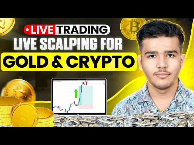 🔴 LIVE TRADING  GOLD & BTC | FOREX @fxkrishna05 #livetrading #bitcoin #cryptotrading