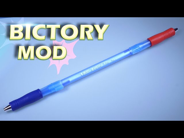 Easy pen mod for Pen Spinning / Bictory mod tutorial