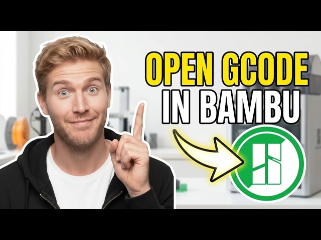 How To OPEN GCODE In Bambu Studio (QUICK & EASY) 2026