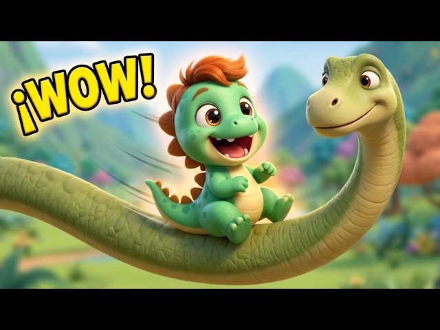 Dinosaurios para Niños 🦕 | Dinky y sus Dino Amigos | Canción Infantil para aprender los Dinosaurios