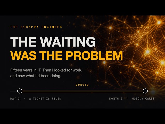 What AI Changed for a Sysadmin: The Waiting Was the Problem