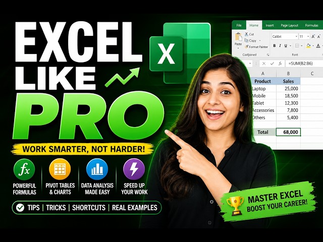 Excel Like Pro Part - 2