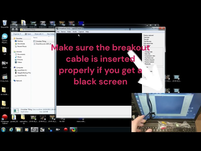 Capturing with ATI 600 USB using VirtualDub
