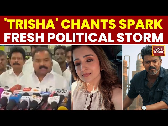 Breaing News: Congress Demands Udayanidhi Stalin's Apology Over 'Trisha' Row | TVK |  India Today