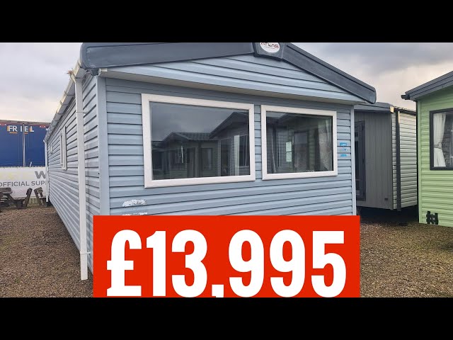 Off site static caravan for sale Scotland UK wide delivery available Atlas Moonstone 35x12 2 bed