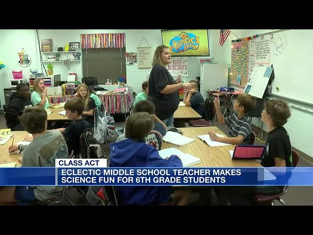 Eclectic Middle School teacher making sixth grade science fun