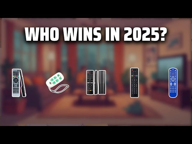 The Top 5 Best TV Remotes in 2025 - Must Watch Before Buying!