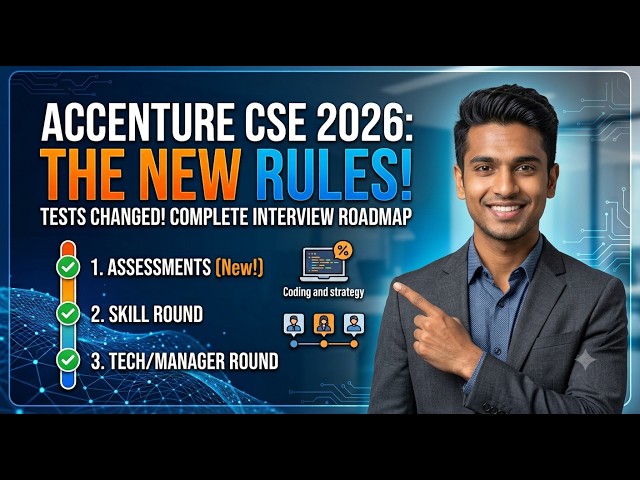 🔥Accenture CSE Hiring & Interview Process | Custom Software Engineer | Accenture Skill Interview