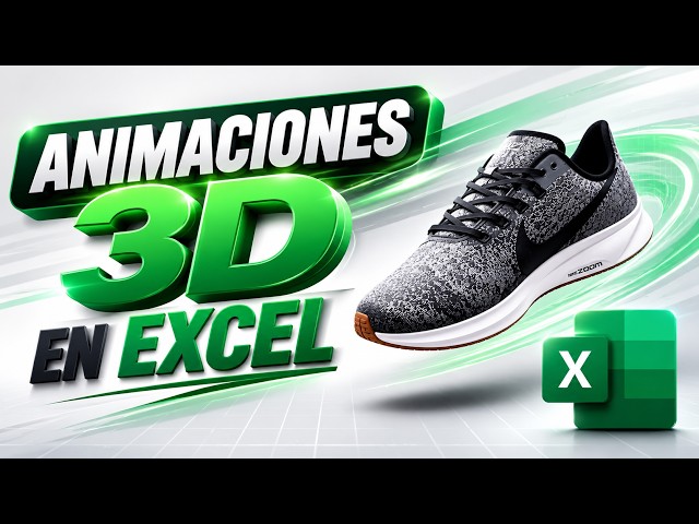 😮 Animaciones 3D en Excel - ¡No Has Visto NUNCA Nada Parecido!