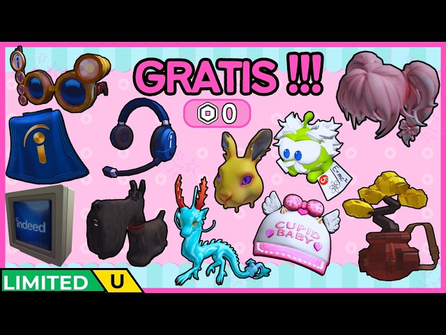Consigue estos UGCs GRATIS en Roblox  #free #gratis #event #ugc #hair