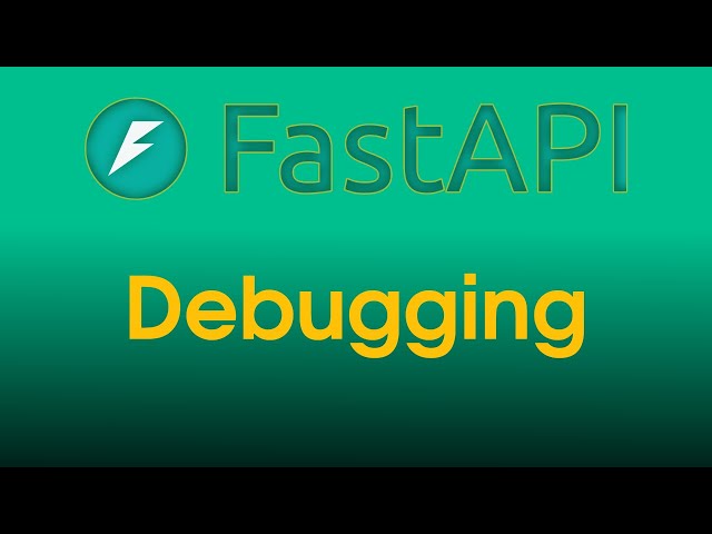 FastAPI Tutorial: Debugging in PyCharm | Part 31