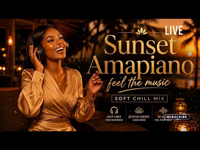 🔴 LIVE | Deep Focus Study Music – Smooth Relaxing Amapiano Beats