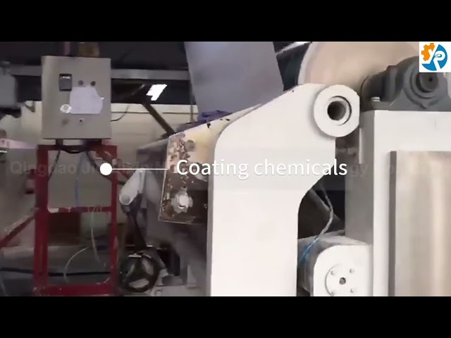 Thermal paper coating machine line