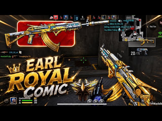 CrossFire Legends: Test AK47 Earl Royal Comic