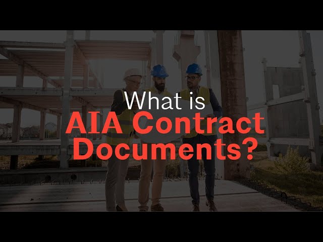 What is AIA Contract Documents?