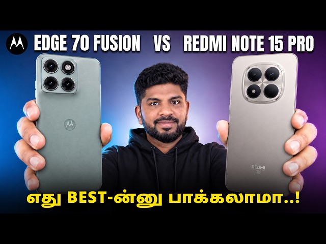 ₹30,000 க்குள் Best இது தானா? 🎯😱 | Moto Edge 70 Fusion VS Redmi Note 15 Pro | Flipkart Offer Sale