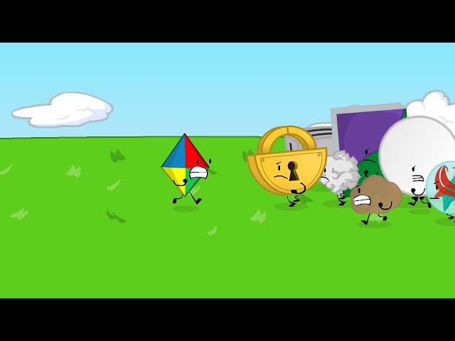 BFDIA Chasing Scene But It's Object Overload