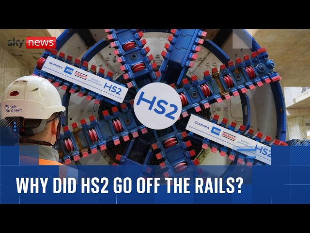 HS2: World's 'most expensive' high-speed rail line to be slower and cost more