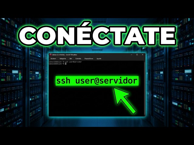 ¿Cómo conectarme por SSH a un servidor remoto? #linux #debian
