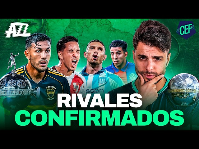 CEF EN VIVO 🔥 SE DEFINIERON LOS GRUPOS DE LA LIBERTADORES Y LA SUDAMERICANA - ALLANAMIENTO EN AFA